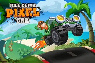Hill Climb Pixel Car